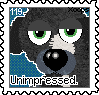 unimpressed stamp
