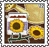 funfetti sunflower stamp 1
