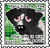 mary had a little lamb stamp